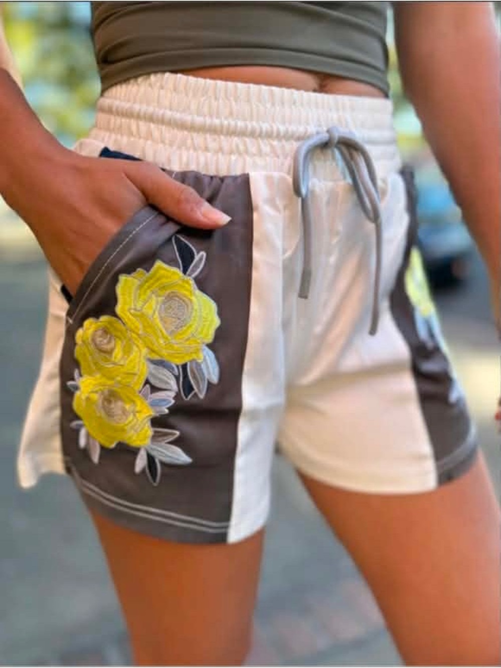 Free People Movement "In the Ring Shorts" - Wild Wind Combo - Women's XS